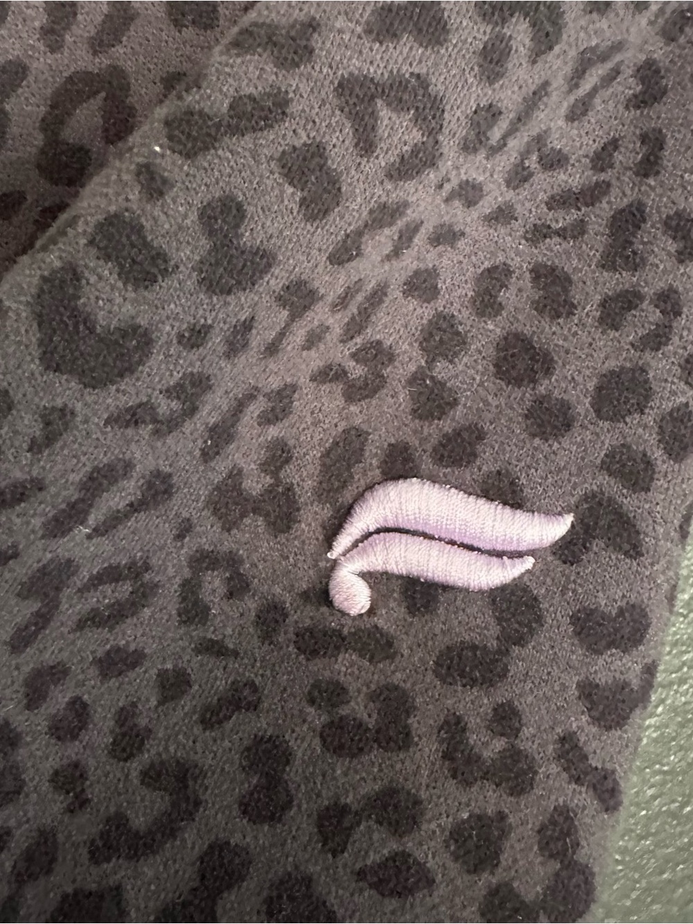 Fabletics Forever Fleece Hooded Onesie Leopard Print Pink Zip Small - Picture 8 of 9